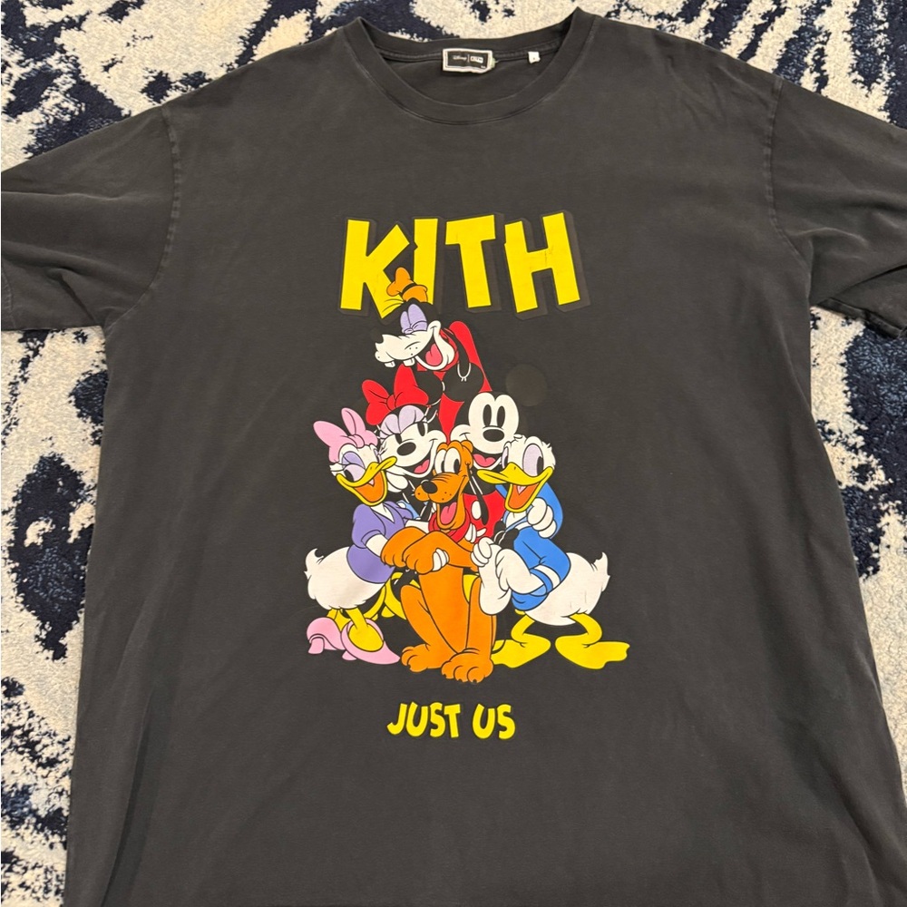 Kith Black Tee Disney XXL Just Us